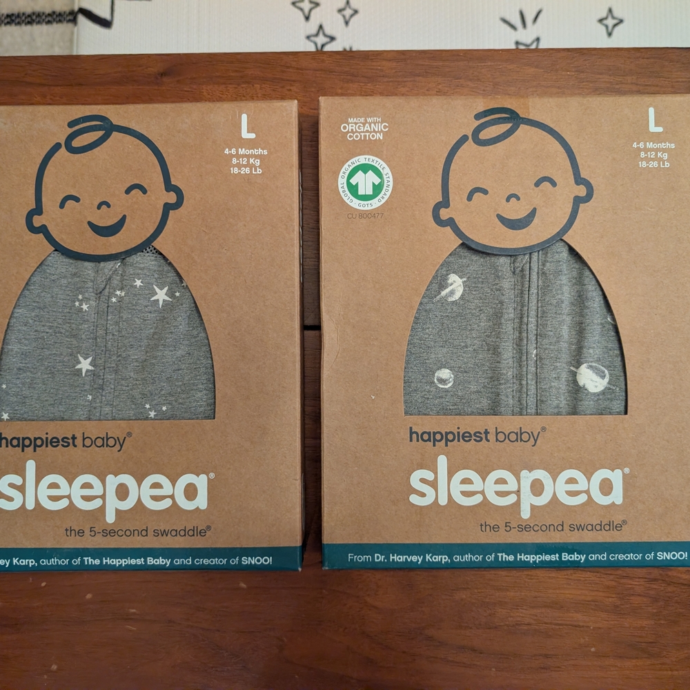 Happiest Baby Sleepea Swaddle in Gray